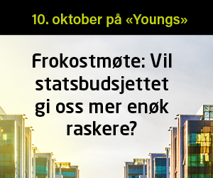 Banner fra frokostmøtet 10. oktober 2024